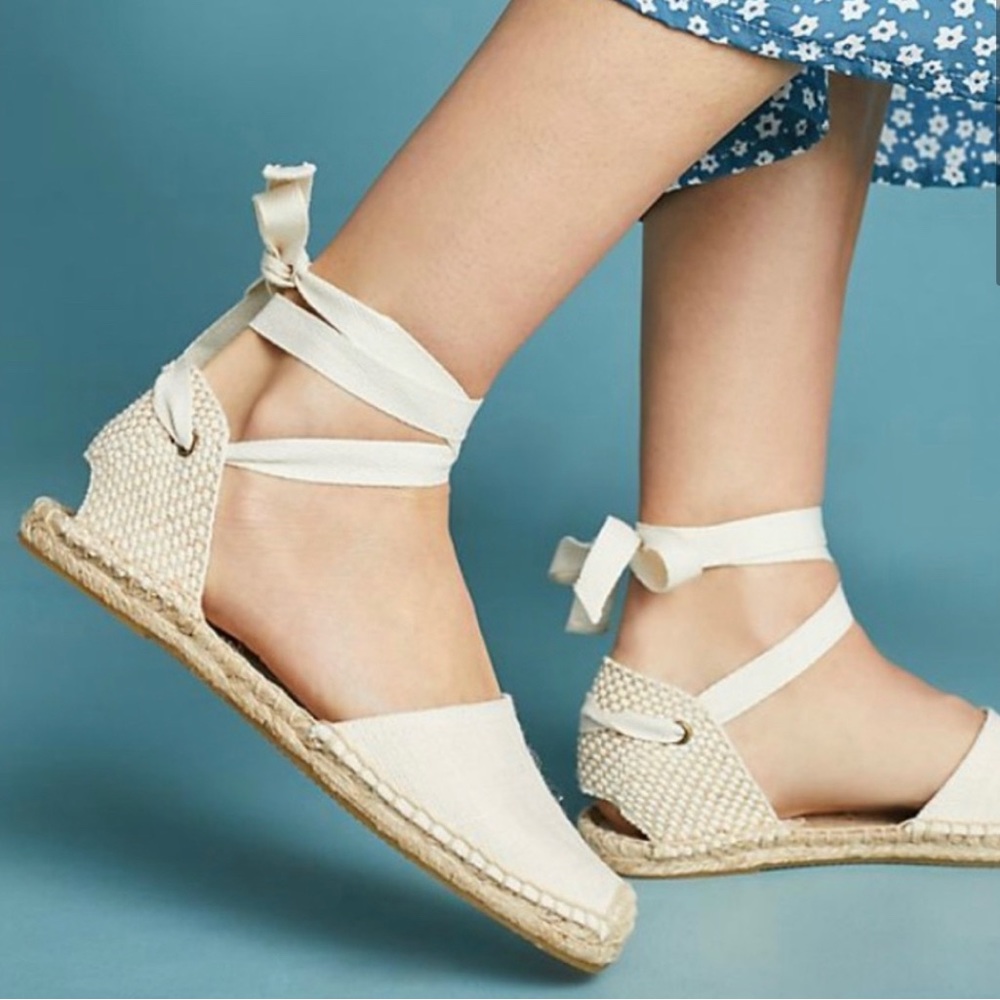 Soludos lace up espadrilles